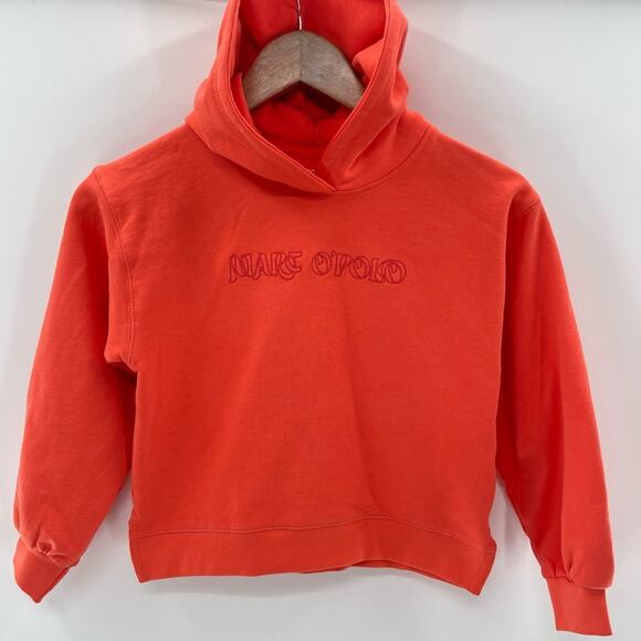 Marc O’Polo Orange Children’s Hoodie Sweatshirt Embroidered Logo Size 8-10 - Picture 1 of 10